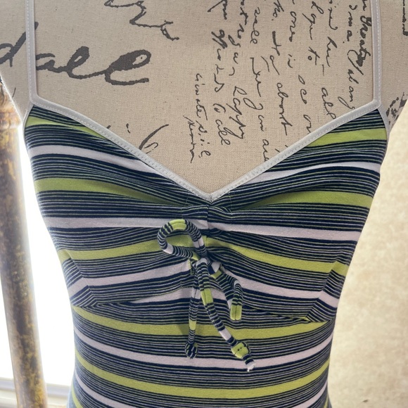 Vintage editor de corp. striped mini dress - Picture 4 of 10